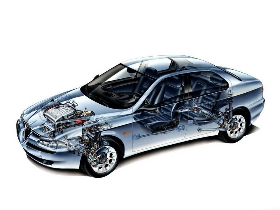 Схема Alfa Romeo 156 (932A) 1997 года  (WW) (фото 30 из 34)